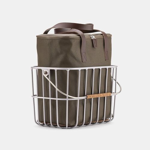 Komplektas Hoxton Basket + Camden Tote Bag Bundle