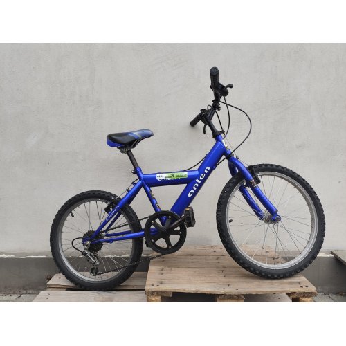 Kids bike 20'' Grizzly anlen blue/white (nomai)