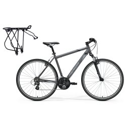 Dviratis su bagažine Crossway 10-V + Adjust Carrier