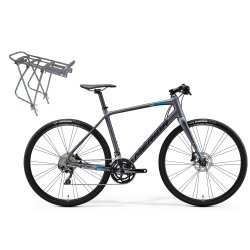 Velosipēds ar bagāžnieku Speeder 500 + Alu CL548 Pack Carrier 28"