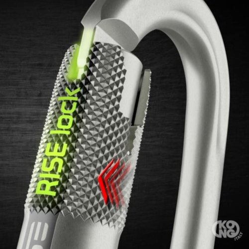 Carabiner Ovalone Alu RISE Lock™