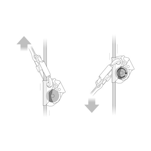 Virves saspiedējs Asap® Mobile Fall Arrester