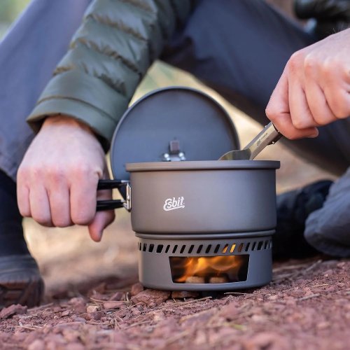 Set Solid Fuel Cookset 1000ml