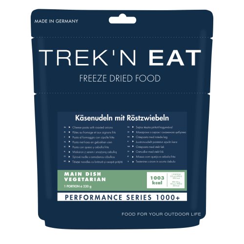 Tūristu pārtika Cheese Pasta with Roasted Onions 210g PS1000+