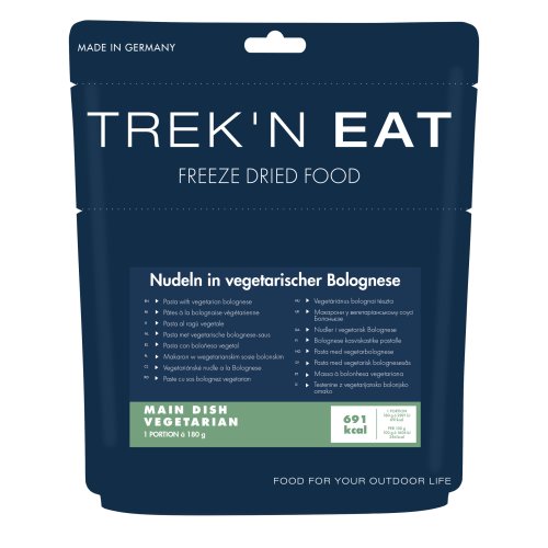 Tūristu pārtika Pasta with Vegetarian Bolognese 180g