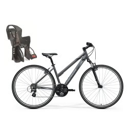 Bicycle with a child seat Crossway 10-V Lady + Koolah FF