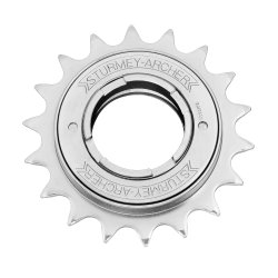 Žvaigždžių blokas Single Freewheel SFS30 18T 1/2"1/8 Chrome