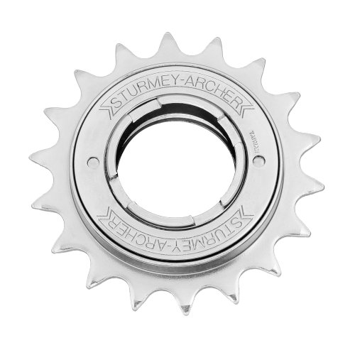 Žvaigždžių blokas Single Freewheel SFS30 16T 1/2"X1/8 Chrome